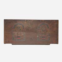 A painted and decorated blanket chest for Jacob Neifert Berks County, PA, late 18th century