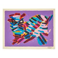 Karel Appel (Dutch, 1921-2006) — Cats (complete portfolio of seventeen lithographs, with title page and portfolio case), 1978