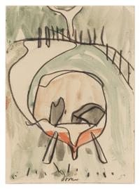 Arthur Dove, (American, 1880-1946), Covered Boat, 1932