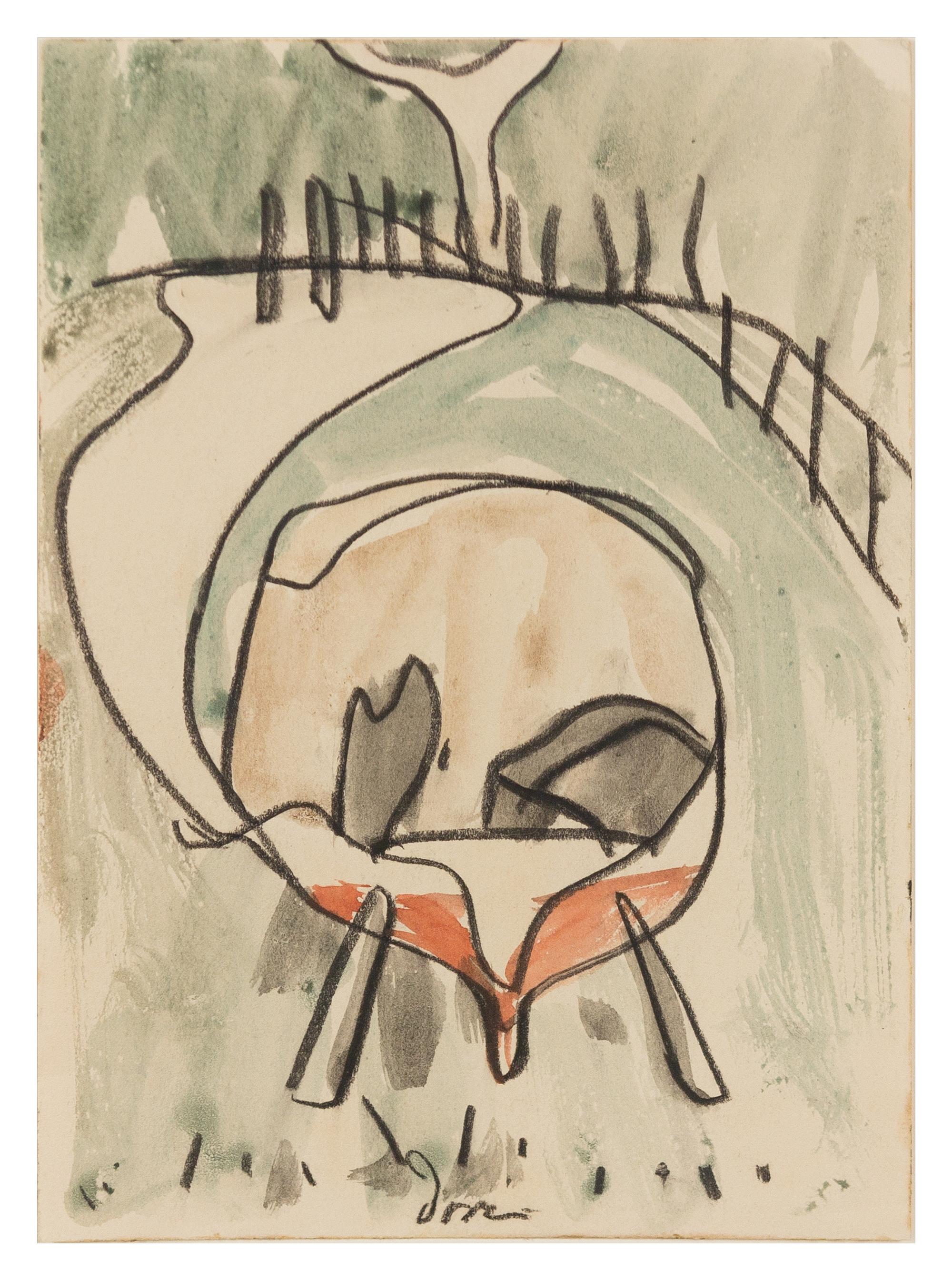 Arthur Dove, (American, 1880-1946), Covered Boat, 1932