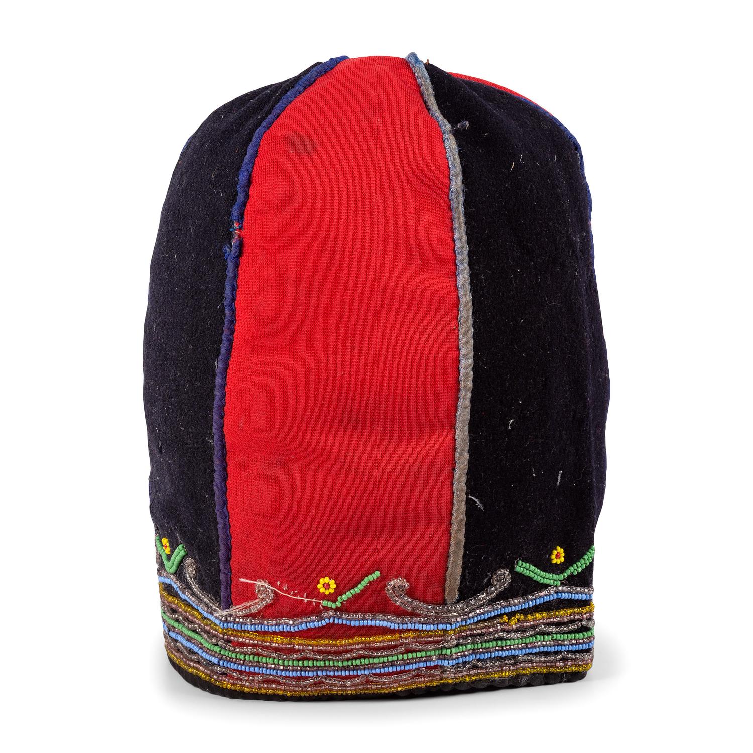 Naskapi Beaded Wool Cap