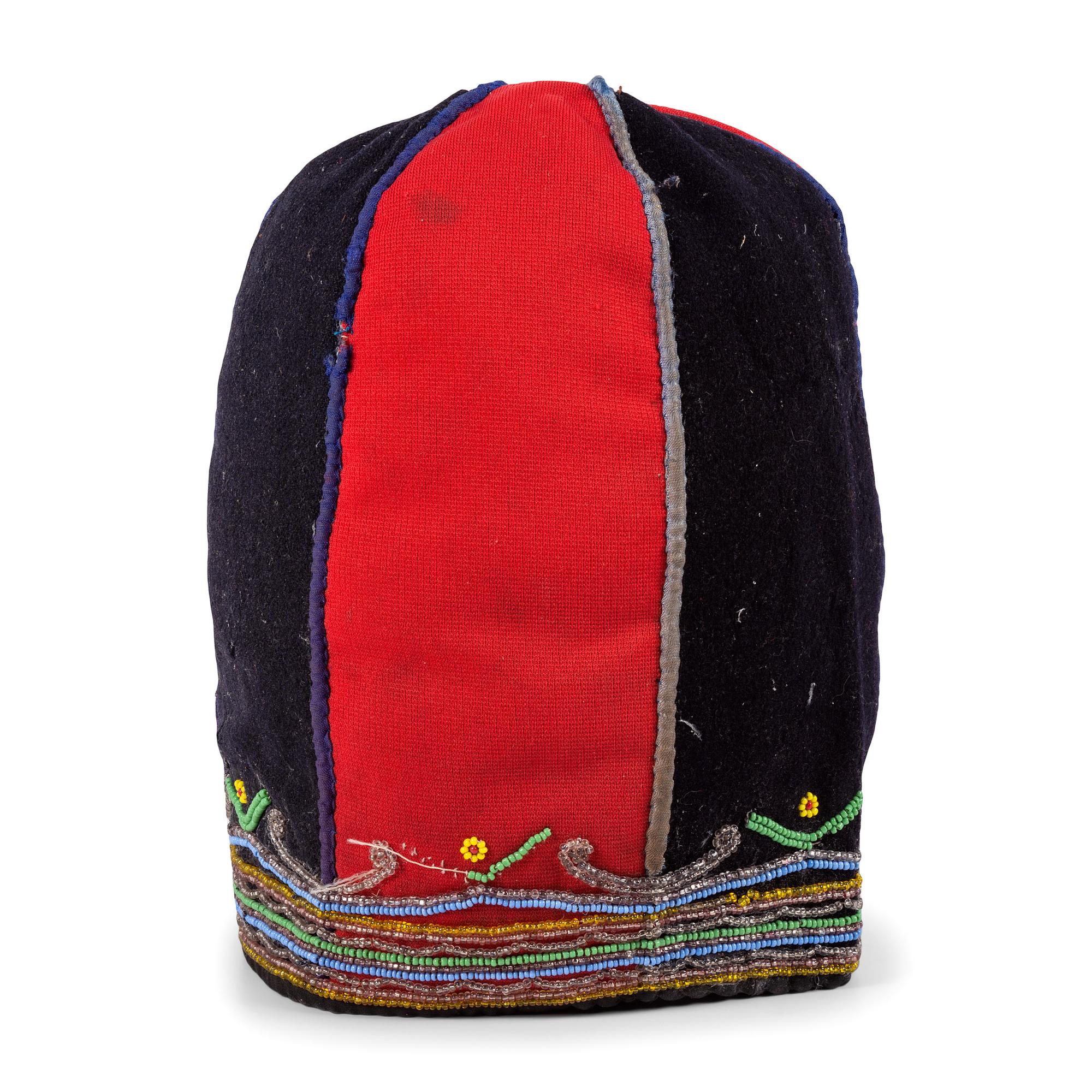Naskapi Beaded Wool Cap