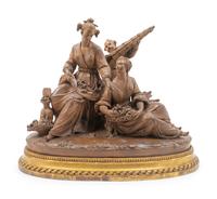 A French Terracotta Figural Group — 18TH/19TH CENTURY