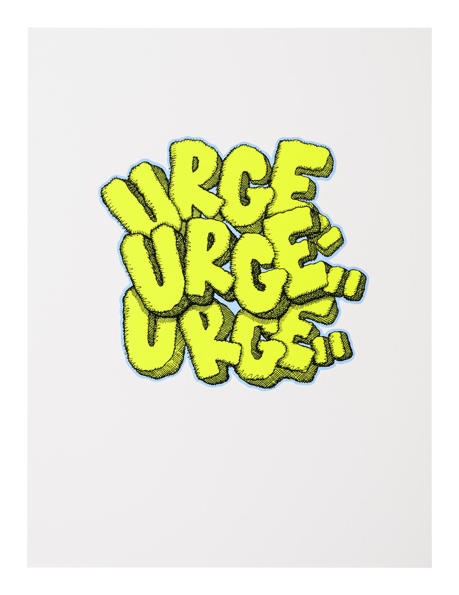 URGE (complete portfolio of 10 screenprints)