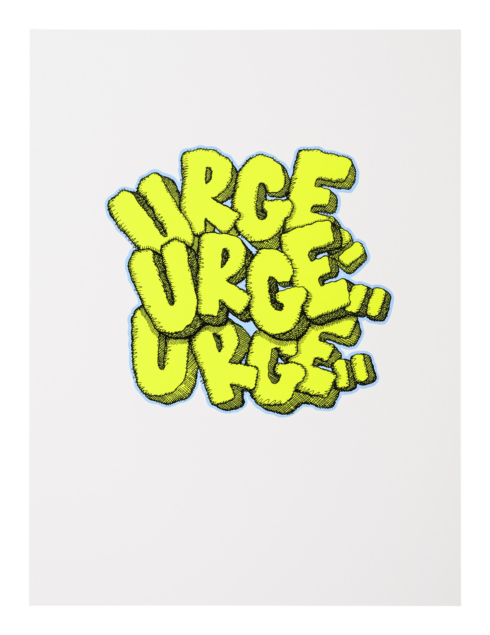 URGE (complete portfolio of 10 screenprints)
