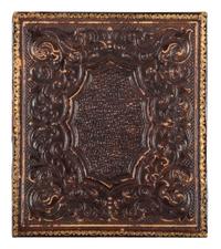 [EARLY PHOTOGRAPHY]. Sixth plate daguerreotype of a house.