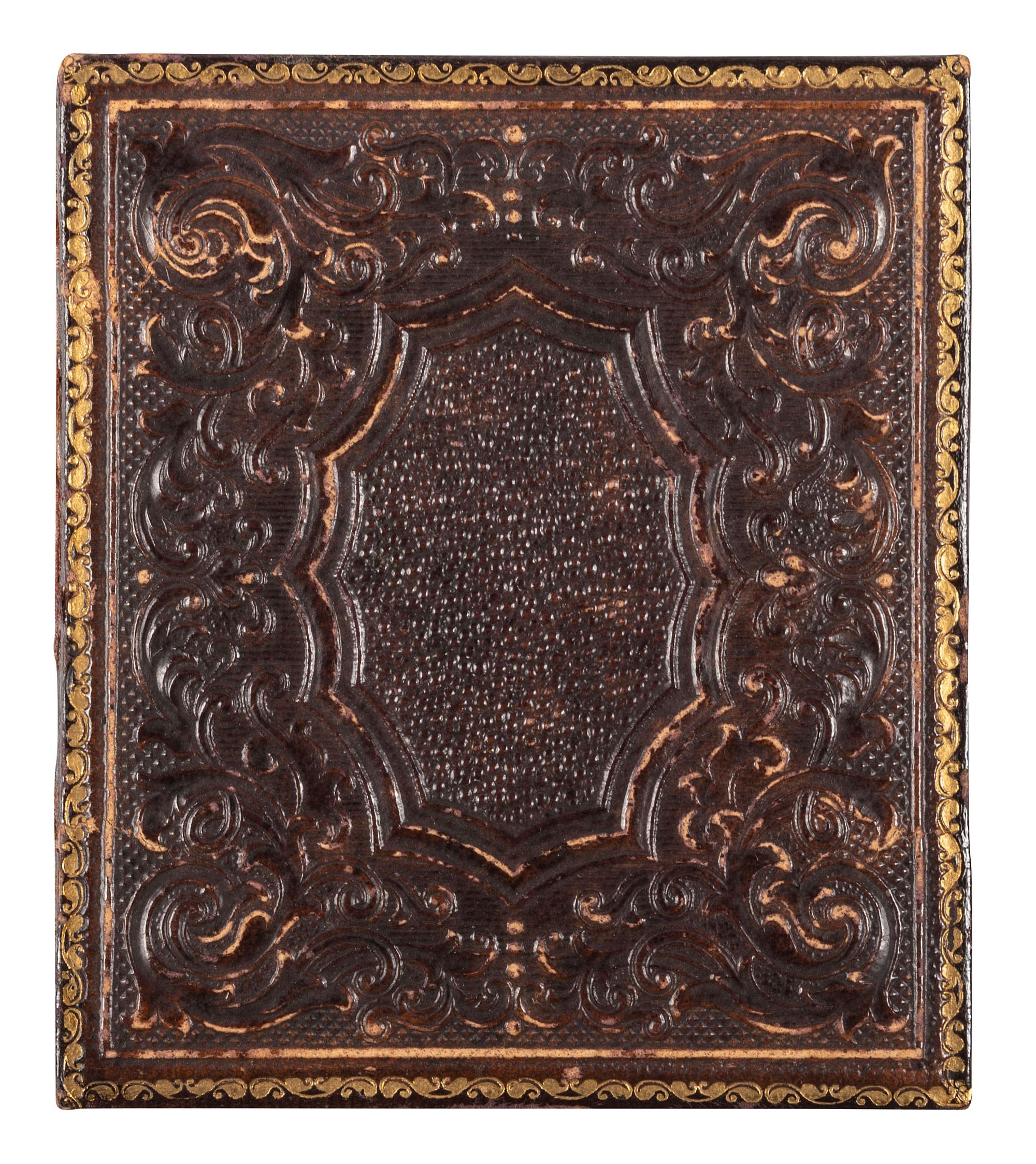 [EARLY PHOTOGRAPHY]. Sixth plate daguerreotype of a house.