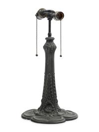 An American Leaded Glass Table Lamp