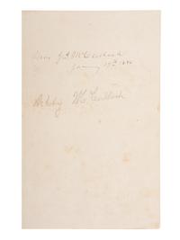 [TEXAS] -- [McCULLOCH, Henry (1816-1895), his copies]. A group of books related to Texas history, comprising: