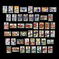 A Collection of 1951 Bowman Football Cards Including Multiple Hall of Famers and Rookies (136)