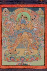 A Tibetan Thangka of Vajrakila