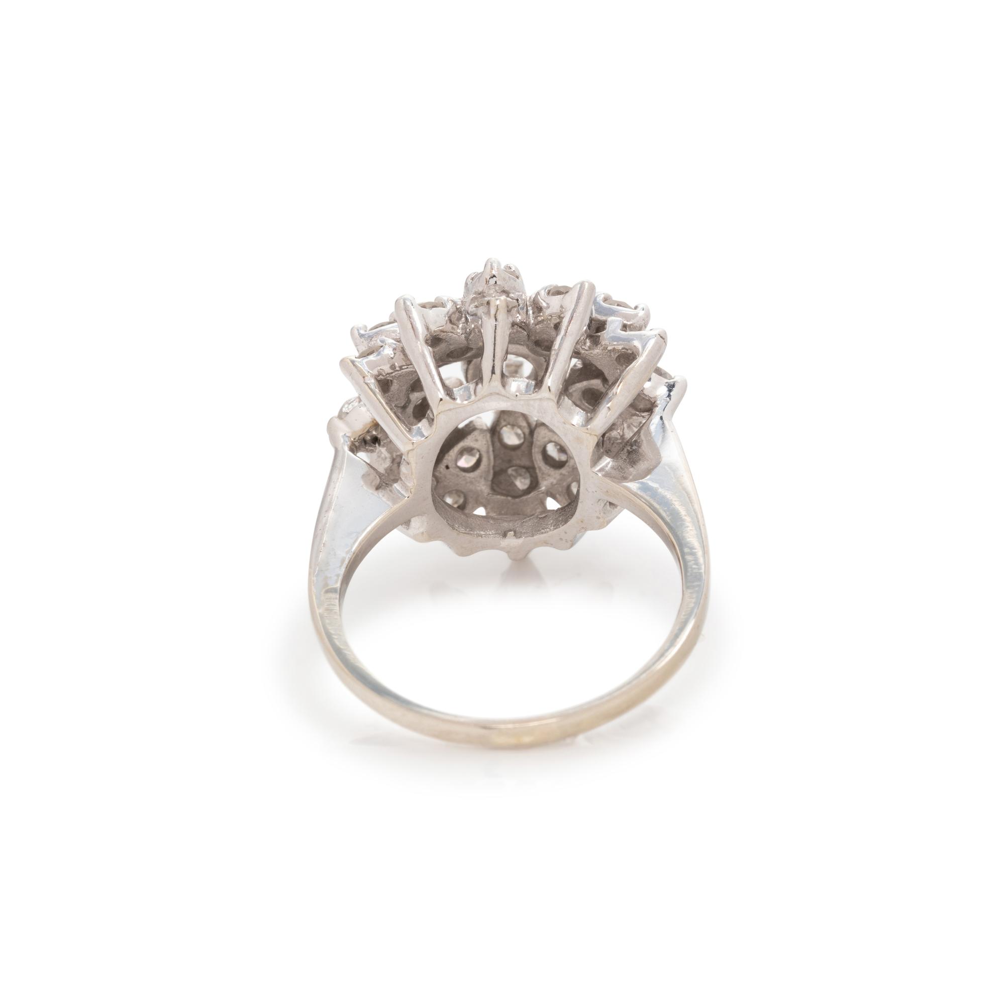 DIAMOND CLUSTER RING