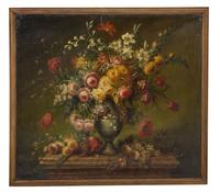 Artist Unknown, (Continental, 19th Century), Floral Still Life