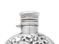 A Gorham Silver Sea Themed Flask