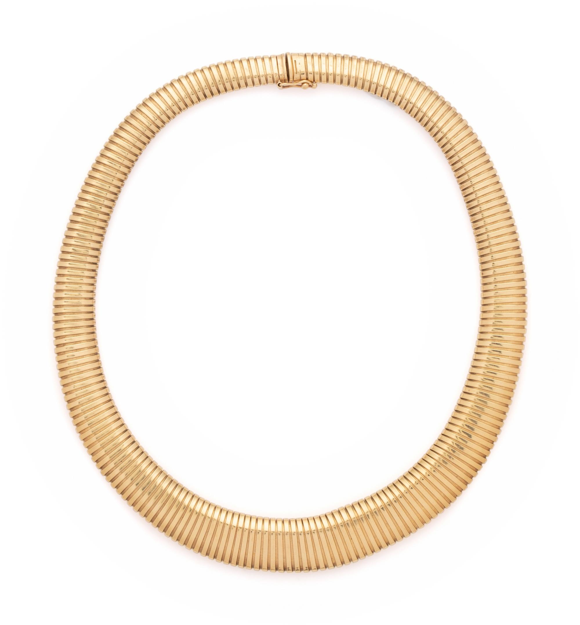 YELLOW GOLD NECKLACE