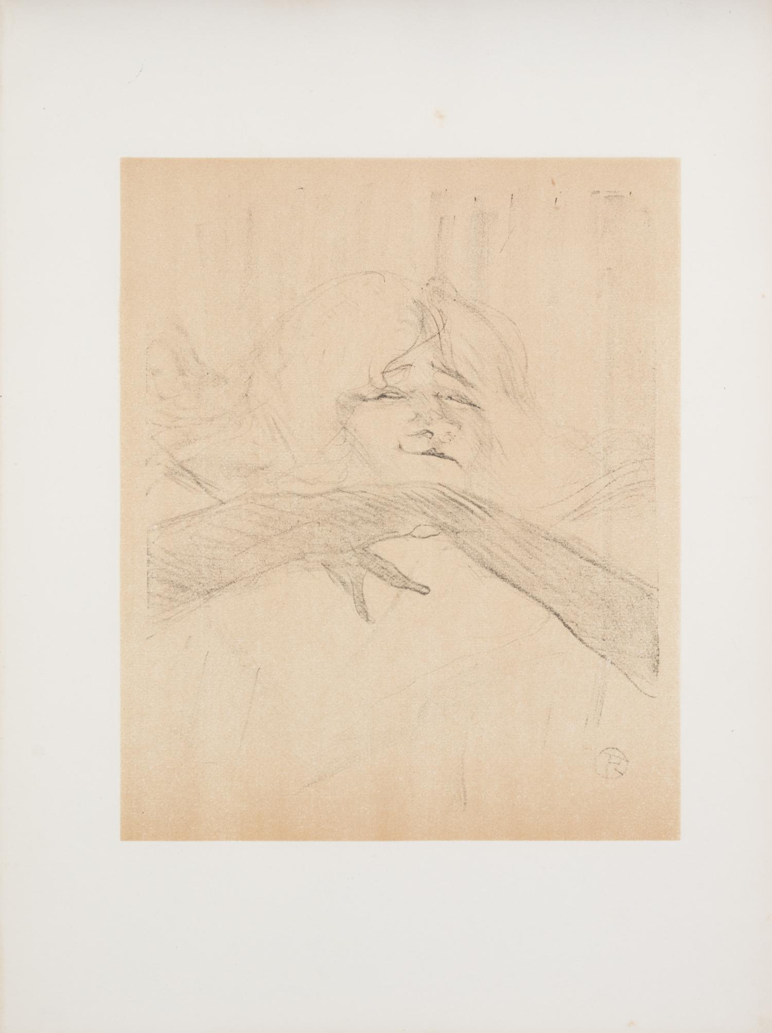 Yvette Guilbert (portfolio of eight lithographs with cover; cover and frontispiece bound together with front matter in binding by René Aussourd)
