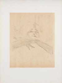 Yvette Guilbert (portfolio of eight lithographs with cover; cover and frontispiece bound together with front matter in binding by René Aussourd)