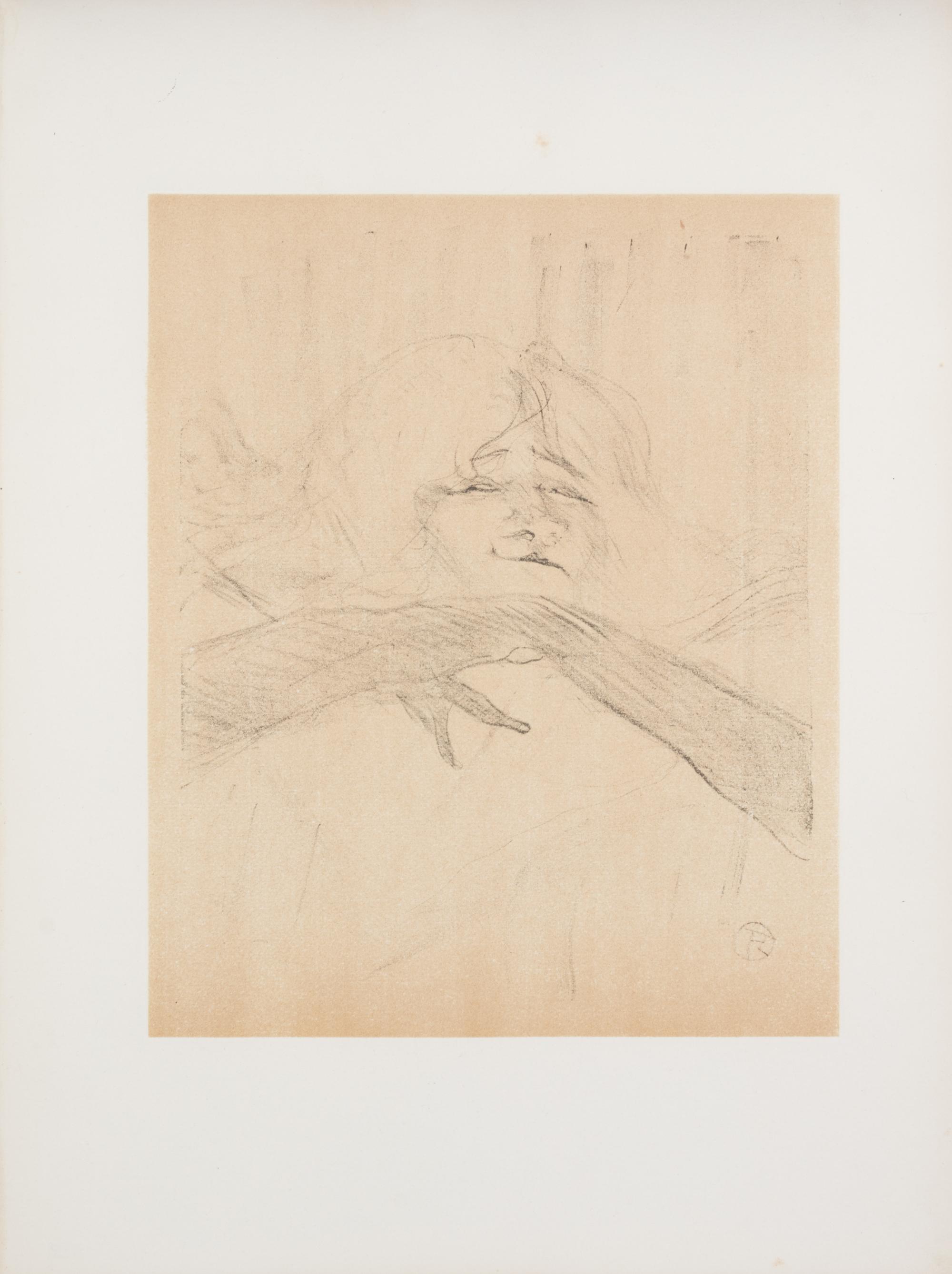Yvette Guilbert (portfolio of eight lithographs with cover; cover and frontispiece bound together with front matter in binding by René Aussourd)