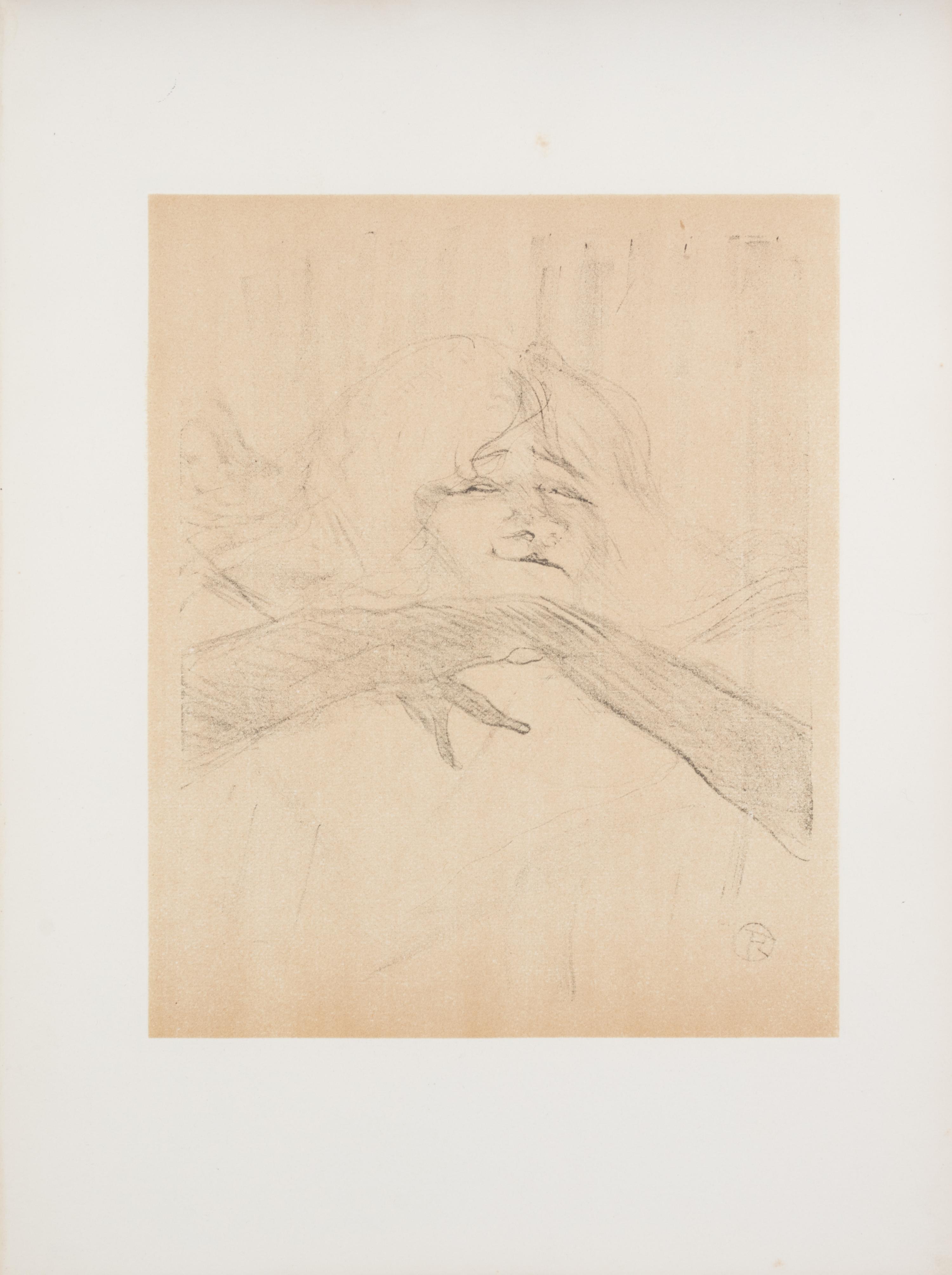 Yvette Guilbert (portfolio of eight lithographs with cover; cover and frontispiece bound together with front matter in binding by René Aussourd)