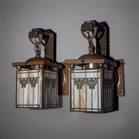 Pair of sconces