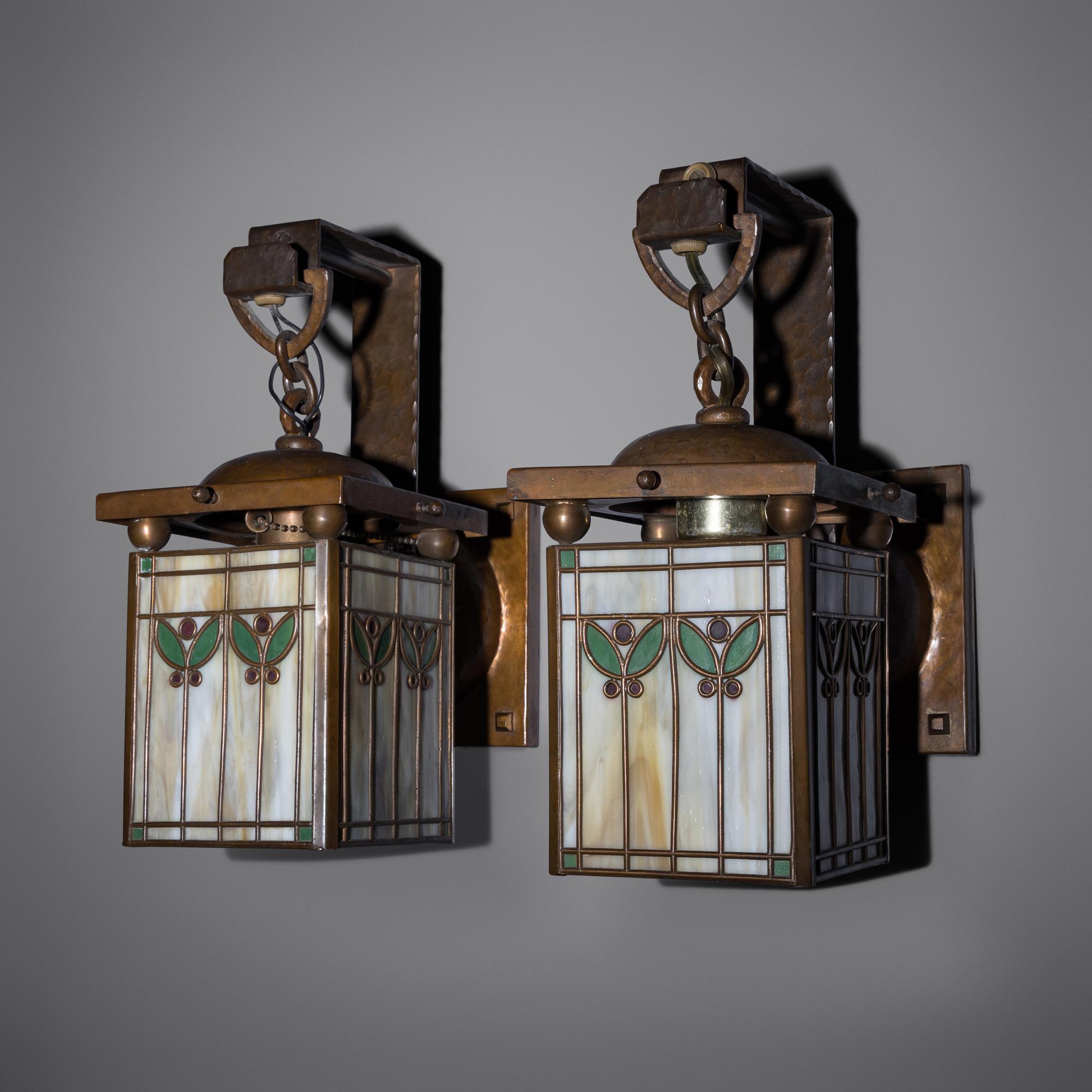 Pair of sconces
