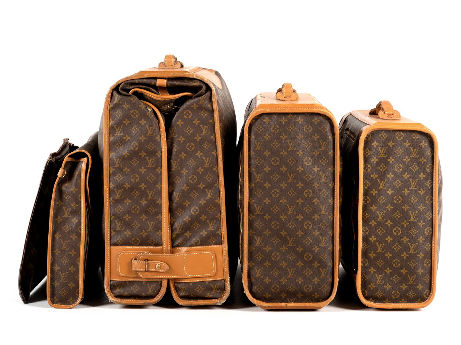 Five Pieces of Louis Vuitton Luggage