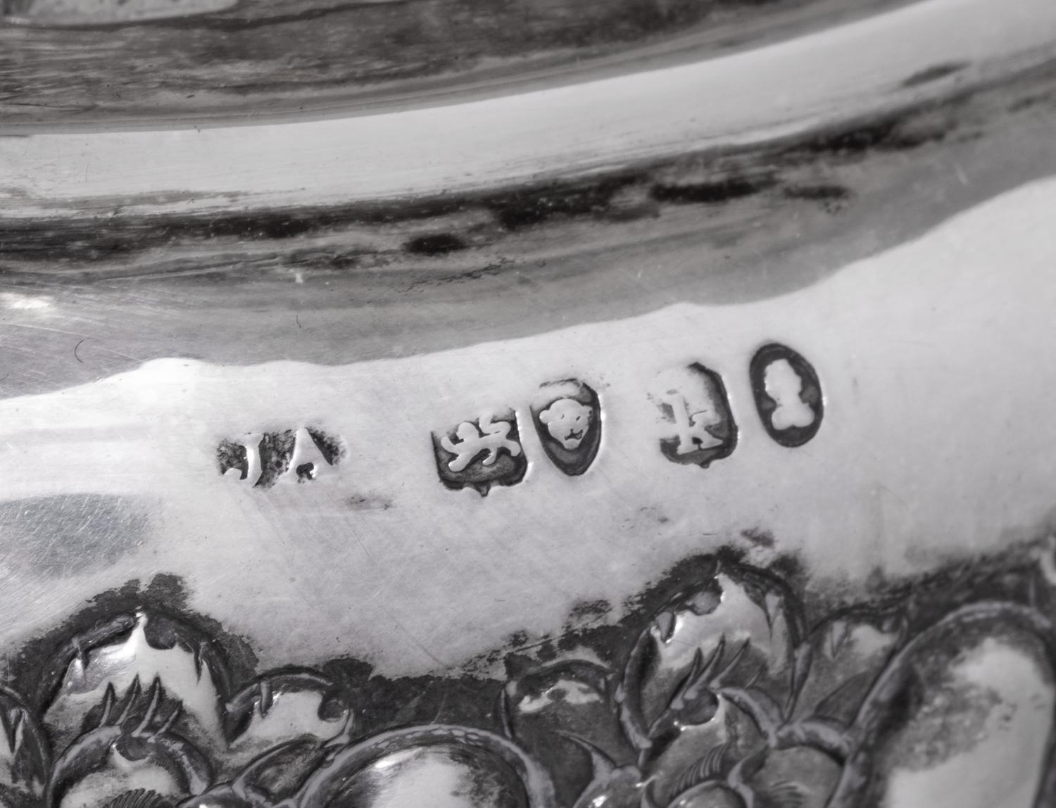A George IV Silver Creamer and Sugar