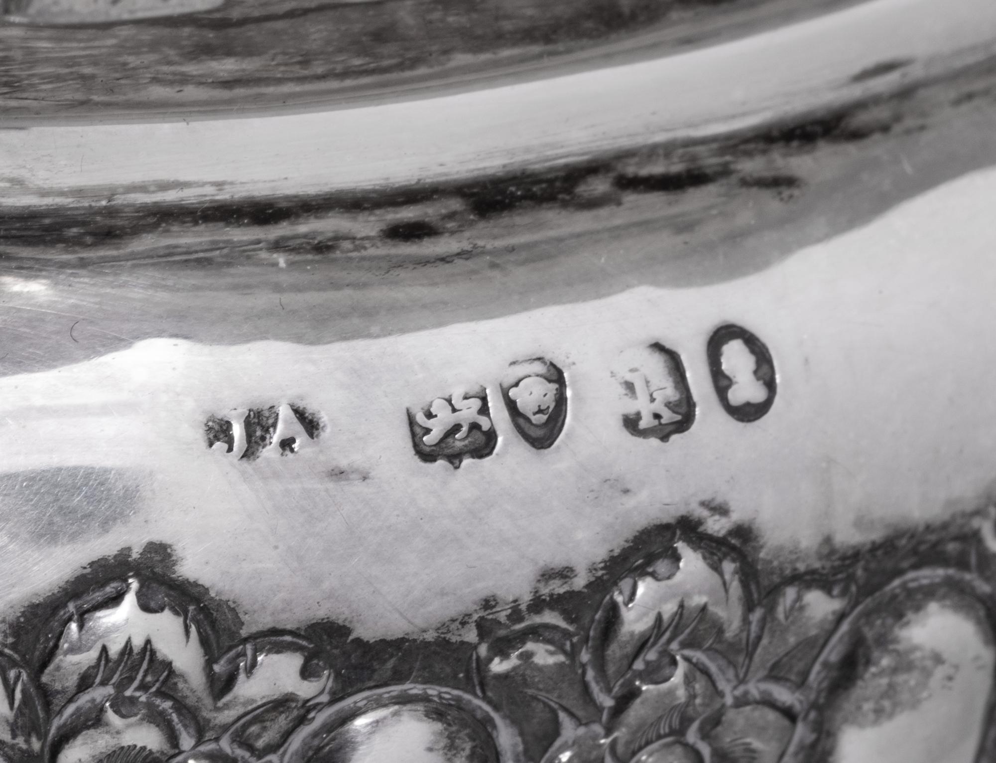A George IV Silver Creamer and Sugar