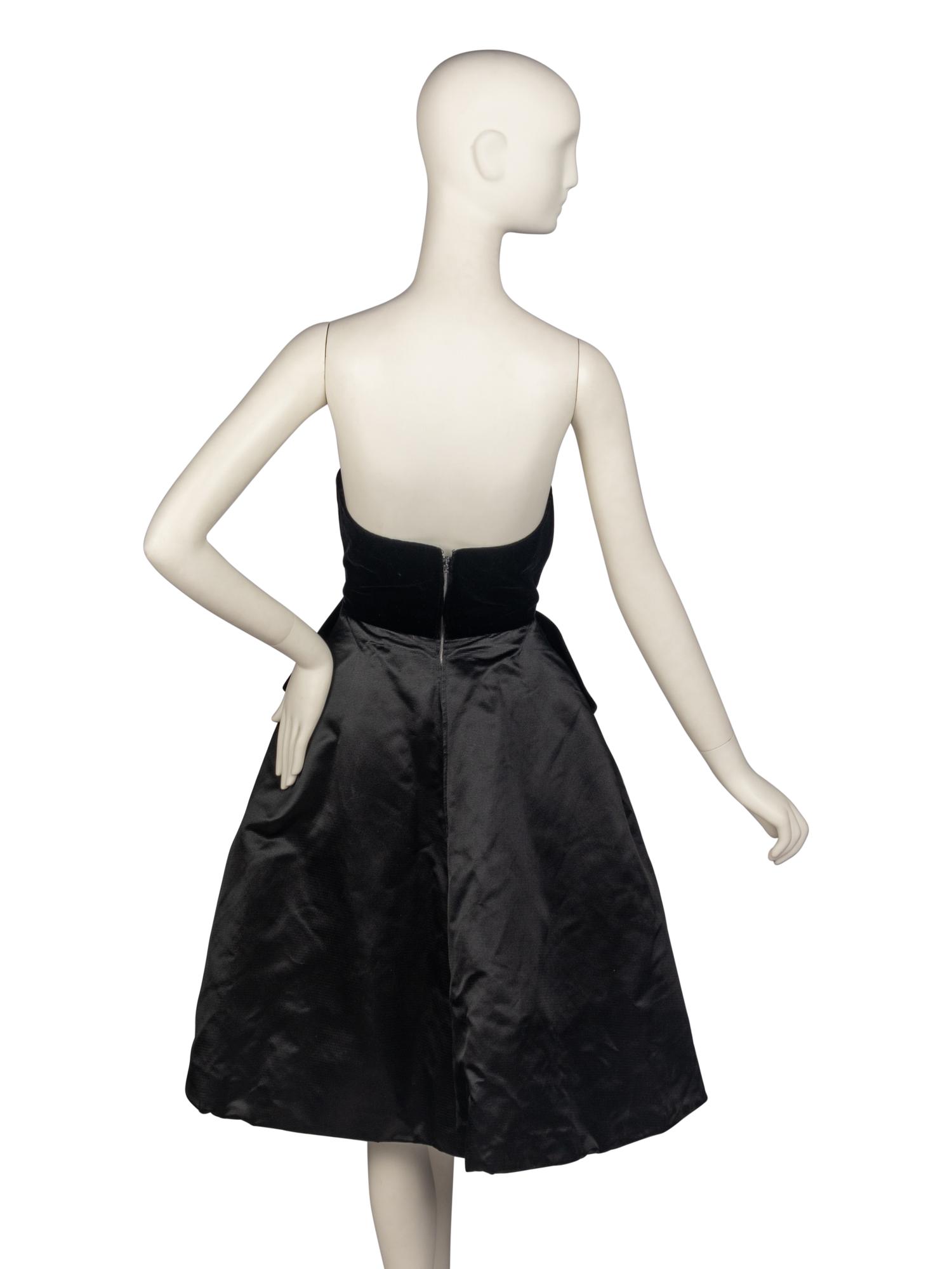 Moschetti-Giaubert Couture Strapless Dress