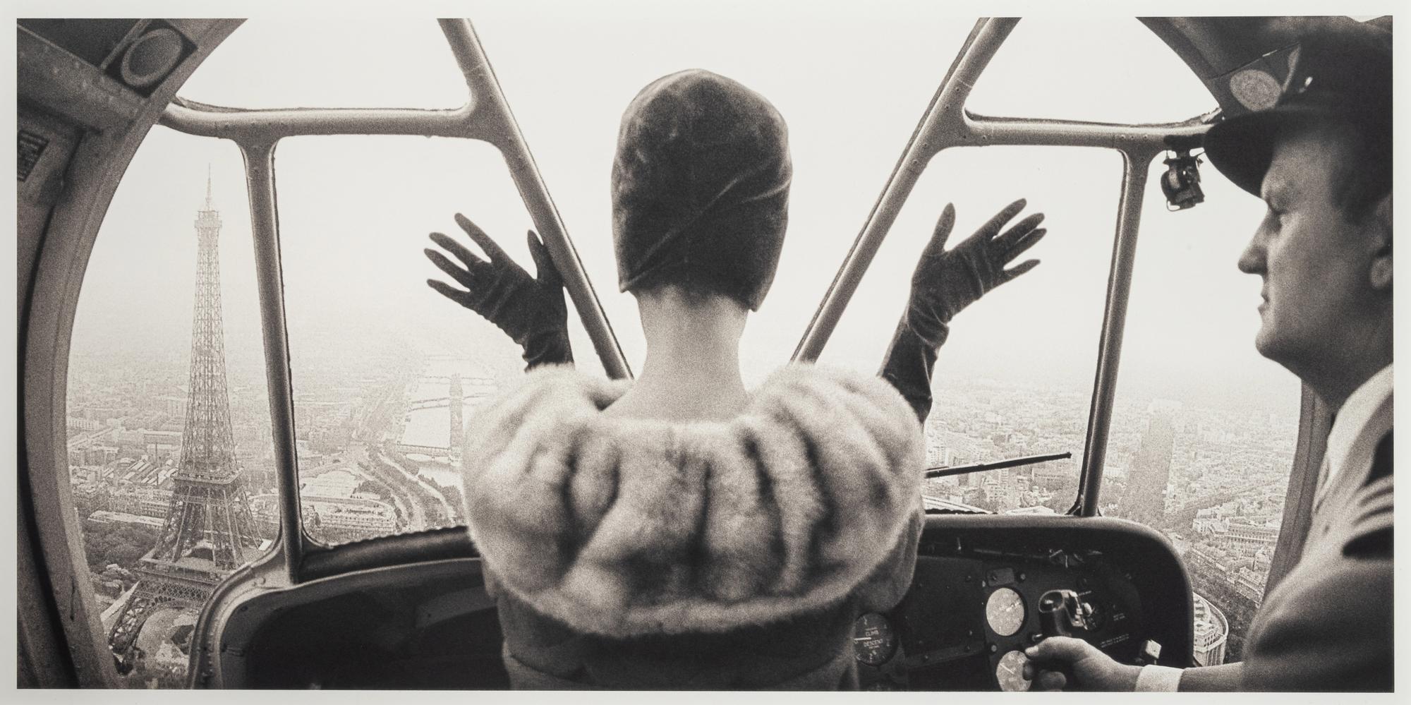 Norman Parkinson (1913-1990) Cardin Hat Over Paris, 1950