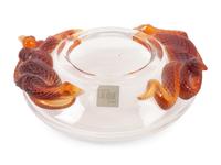 A Lalique Serpent Bowl