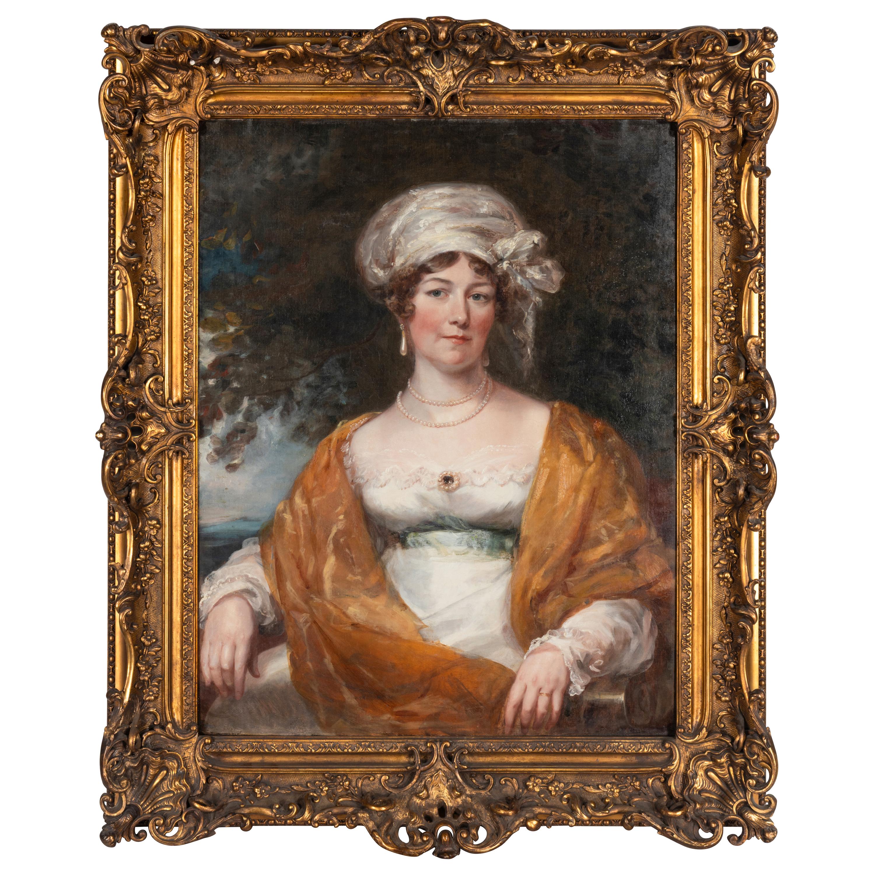 Circle of Thomas Lawrence (British, 1769-1830) — Portrait of a Lady
