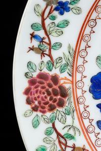 Two Famille Rose Porcelain Plates
