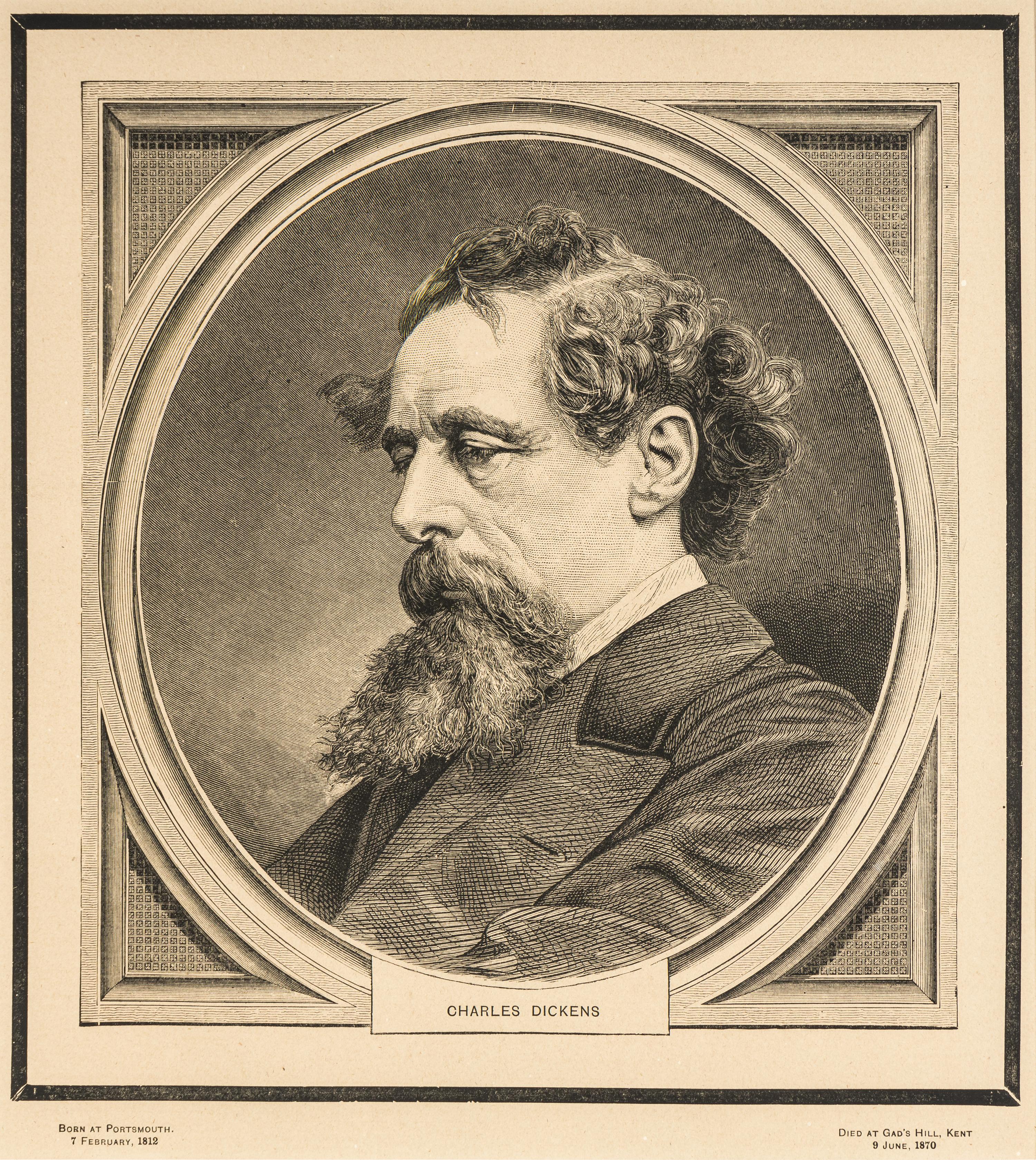 DICKENS, Charles (1812-1870). Autograph note signed (“Charles Dickens”), to Messrs. Newcome & Co., 20 October 1869.