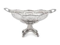 A Swedish Silver Centerpiece