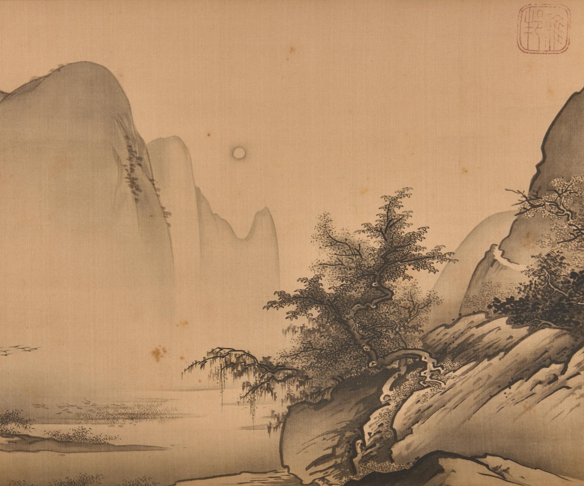 A Japanese 'Landscape' Painting