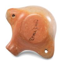 Collection of Pueblo Pottery and Dance Bustle Remnant