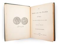 TWAIN, MARK Collection of four first editions, various printings. 1870-1889