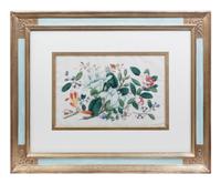 Four Chinese Export Pith Paintings