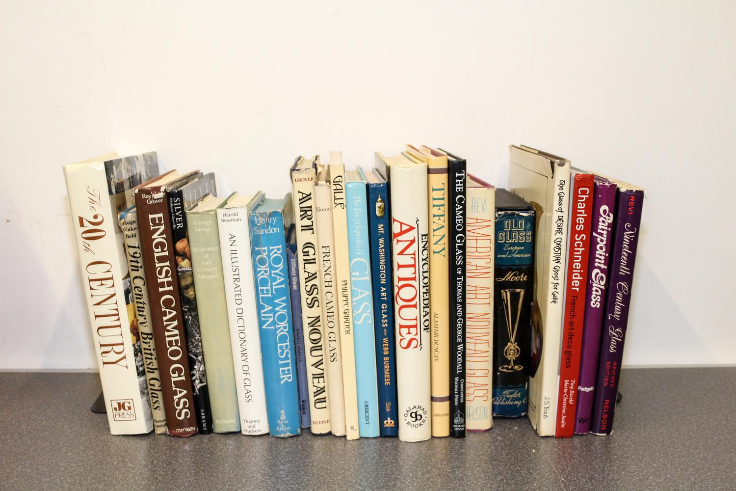 A Collection of Book Pertaining to Antiques — SECOND HALF 20TH CENTURY