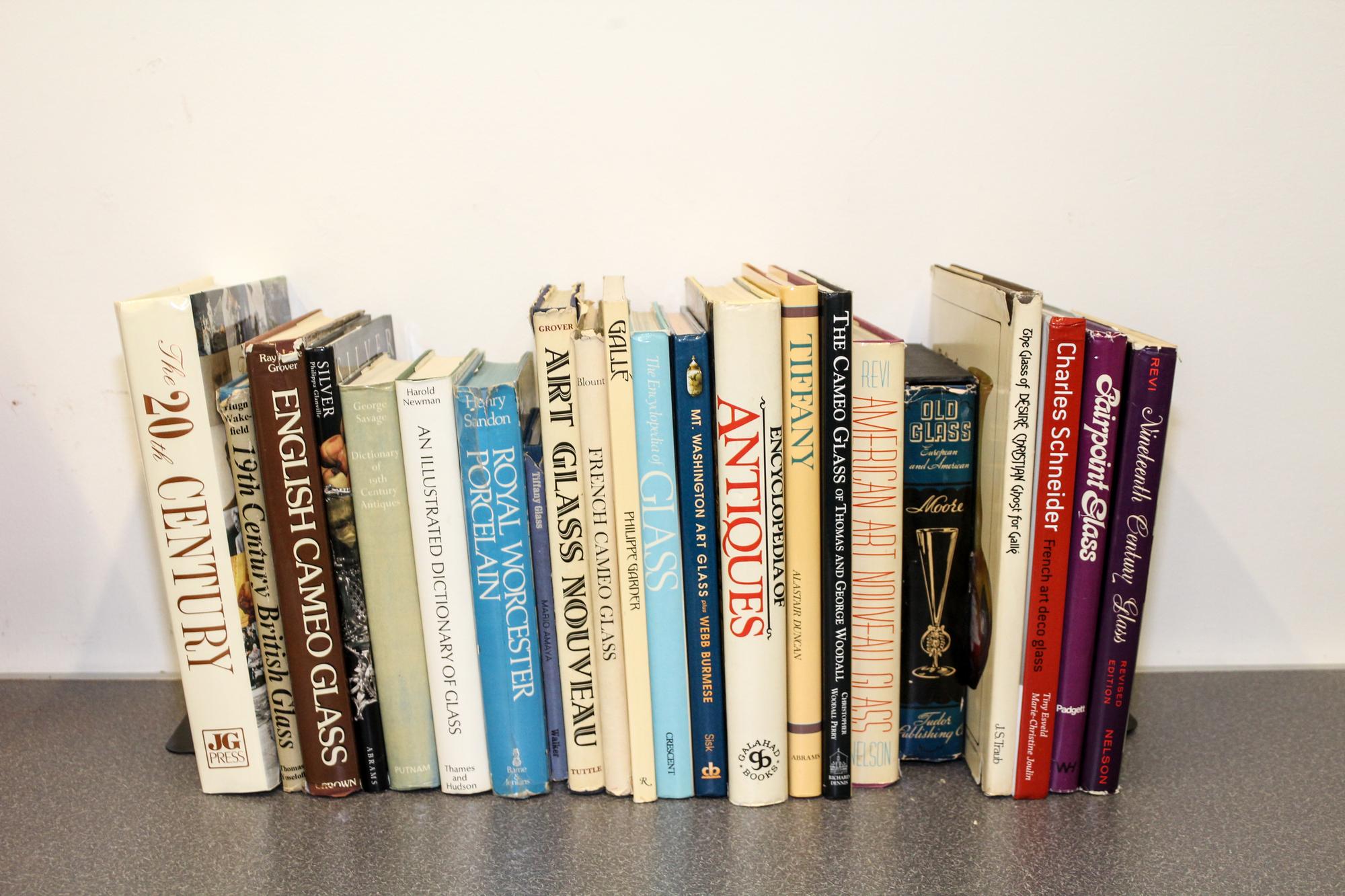 A Collection of Book Pertaining to Antiques — SECOND HALF 20TH CENTURY