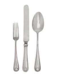 An American Silver Flatware Service
