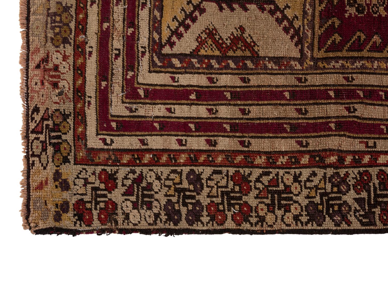 A Central Anatolian Prayer Rug and a Turkish Saph Rug