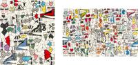 Untitled (Butts and Busts) (two works)
