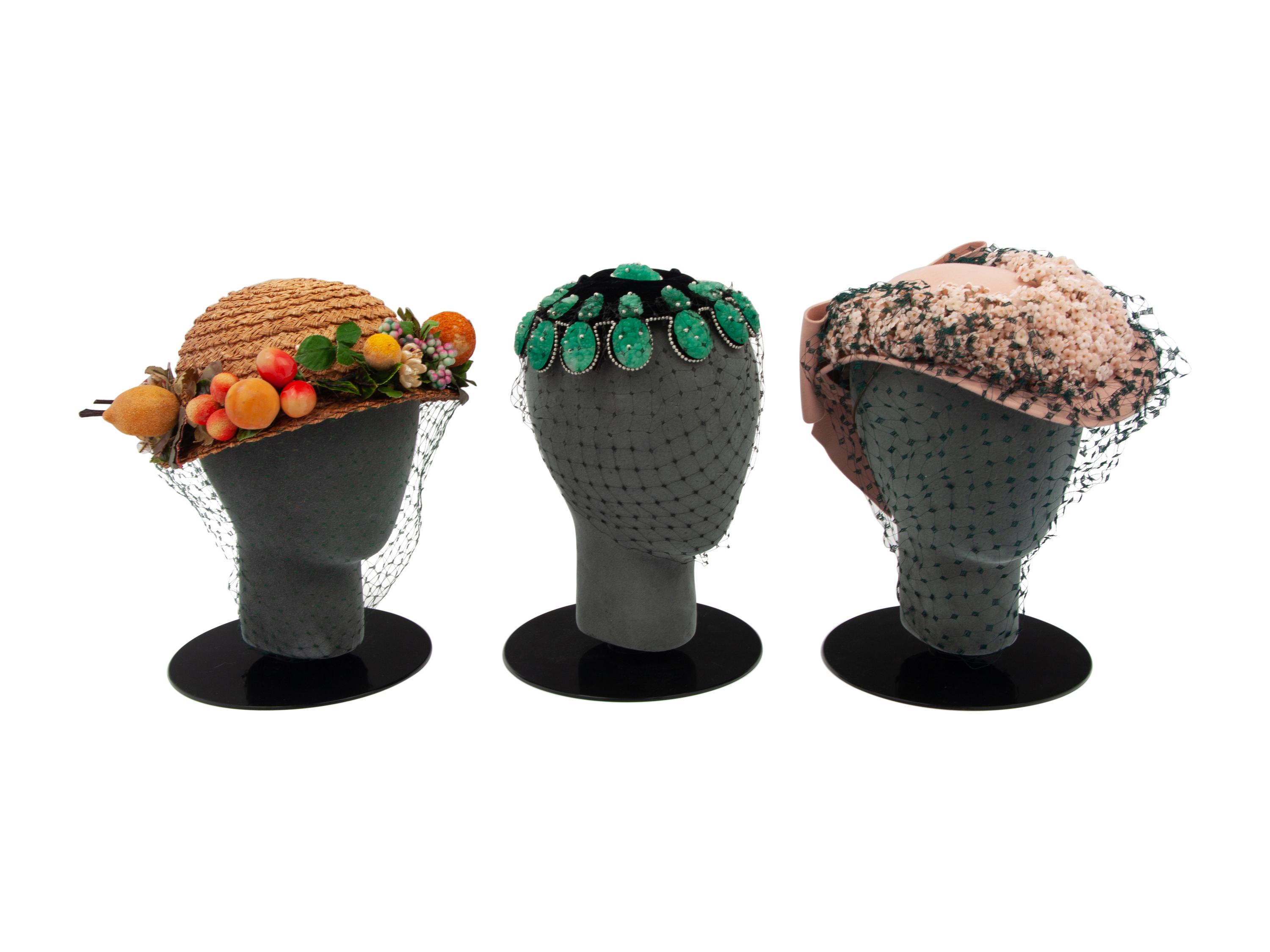 Three Bes-Ben Hats, c. 1958
