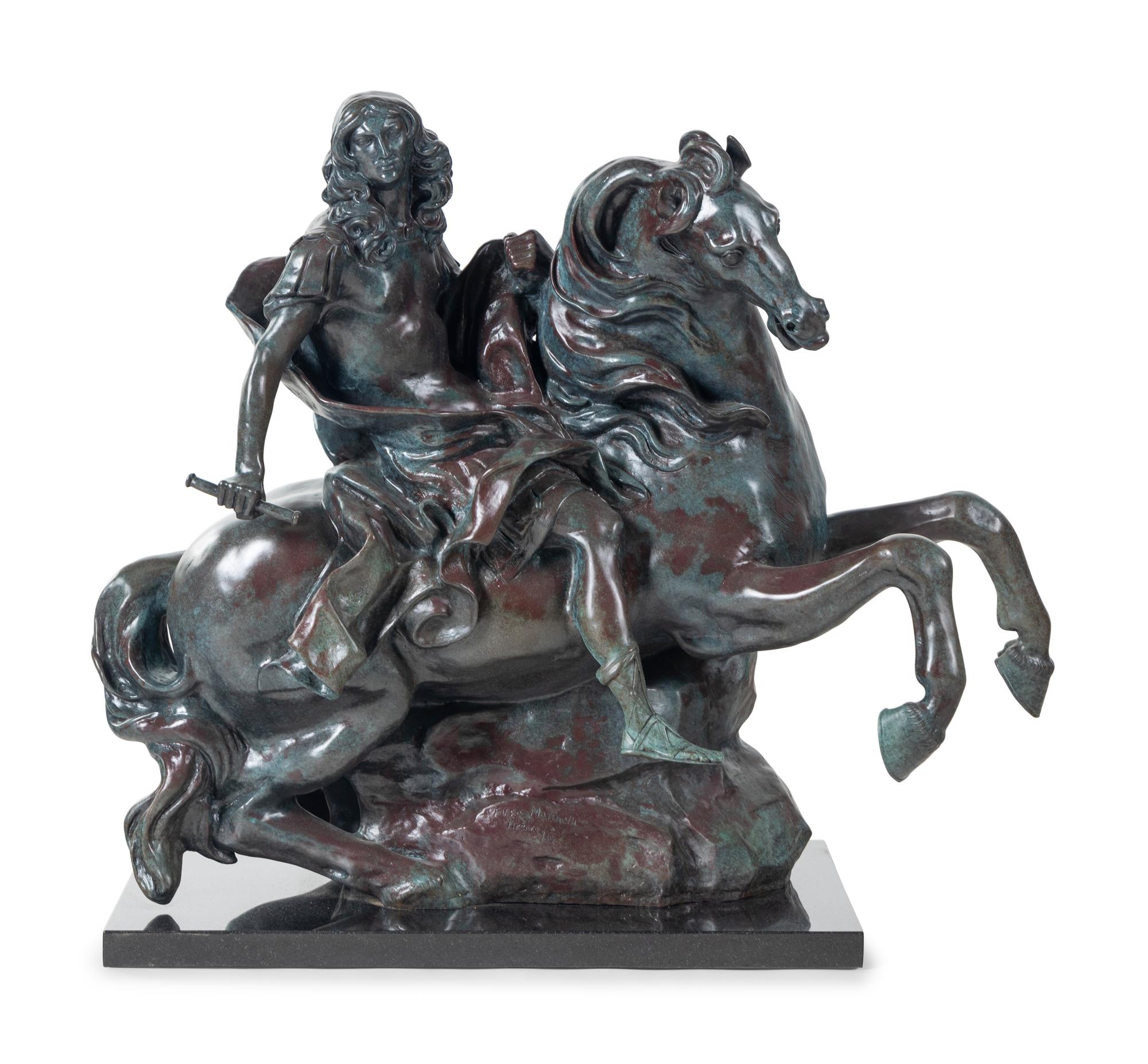 Louis XIV on Horseback