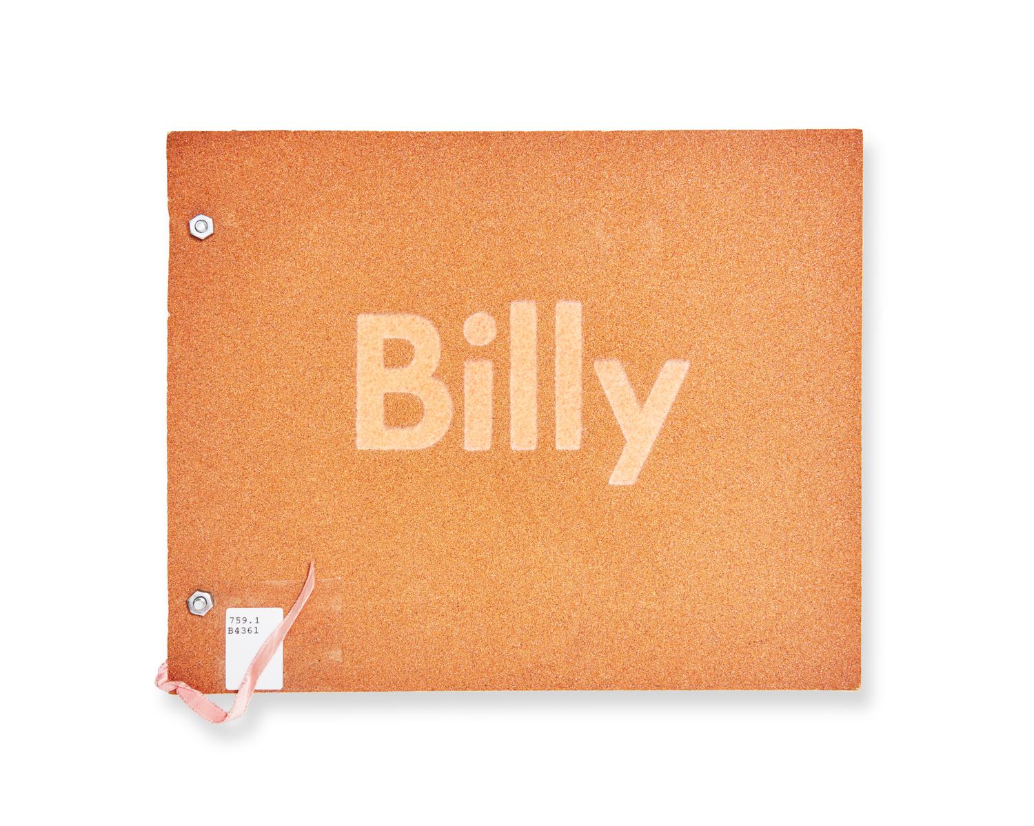 [Art] [Ruscha, Ed] Monte, James. Billy Al Bengston