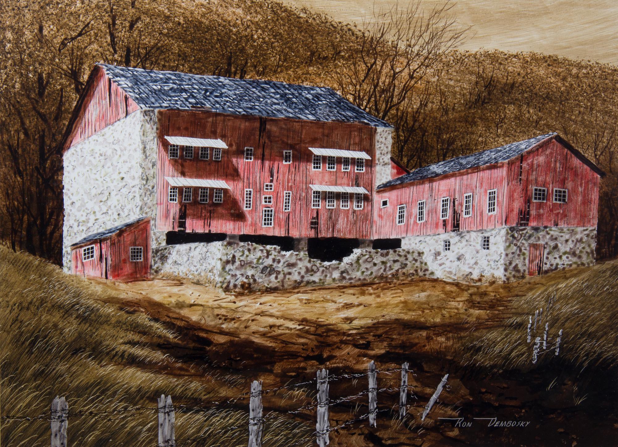 Ron Dembosky, (American, 1933-1996), Untitled