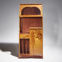 Louis Majorelle (French, 1859–1926) — French Art Nouveau Cabinet with Wisteria Marquetry, c. 1900-03
