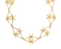 JEAN COCTEAU, YELLOW GOLD 'LES YEUX DU RÊVE' NECKLACE
